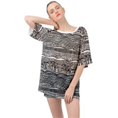 Oversized Chiffon Top 