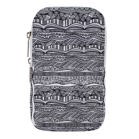 Ethno Seamless Pattern Waist Pouch (Large) from ArtsNow.com