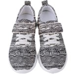 Ethno Seamless Pattern Women s Velcro Strap Shoes