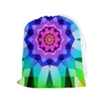Ornament Kaleidoscope Drawstring Pouch (XL)