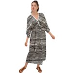 Ethno Seamless Pattern Grecian Style  Maxi Dress
