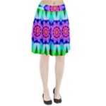 Ornament Kaleidoscope Pleated Skirt