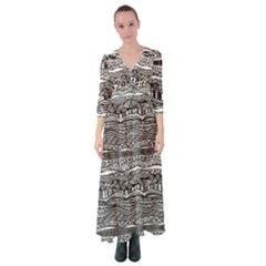 Button Up Maxi Dress 