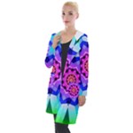 Ornament Kaleidoscope Hooded Pocket Cardigan