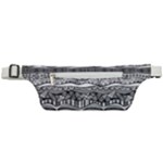 Ethno Seamless Pattern Active Waist Bag