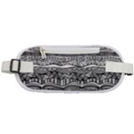Ethno Seamless Pattern Rounded Waist Pouch