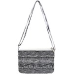 Ethno Seamless Pattern Double Gusset Crossbody Bag