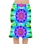 Ornament Kaleidoscope Short Mermaid Skirt