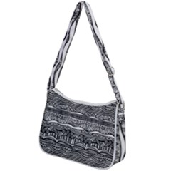 Zip Up Shoulder Bag 