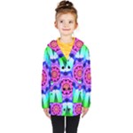 Ornament Kaleidoscope Kids  Double Breasted Button Coat