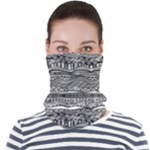 Ethno Seamless Pattern Face Seamless Bandana (Adult)
