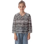 Ethno Seamless Pattern Kids  Sailor Shirt