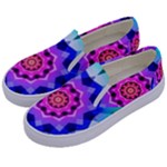 Ornament Kaleidoscope Kids  Canvas Slip Ons