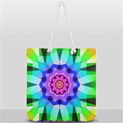Full Print Rope Handle Tote (Large) 