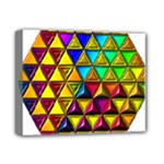 Cube Diced Tile Background Image Deluxe Canvas 14  x 11  (Stretched)