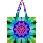 Ornament Kaleidoscope Canvas Travel Bag