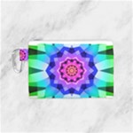 Ornament Kaleidoscope Canvas Cosmetic Bag (Small)