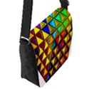 Flap Closure Messenger Bag (S) 