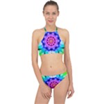 Ornament Kaleidoscope Halter Bikini Set