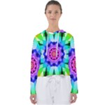 Ornament Kaleidoscope Women s Slouchy Sweat