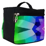 Ornament Kaleidoscope Make Up Travel Bag (Small)
