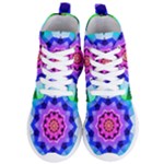 Ornament Kaleidoscope Women s Lightweight High Top Sneakers