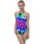 Ornament Kaleidoscope Go with the Flow One Piece Swimsuit
