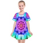 Ornament Kaleidoscope Kids  Smock Dress