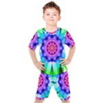 Ornament Kaleidoscope Kids  T-Shirt and Shorts Set