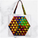 Zipper Grocery Tote Bag 