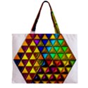 Zipper Mini Tote Bag 