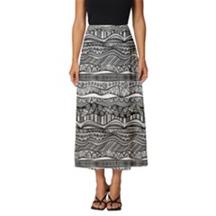 Classic Midi Chiffon Skirt 