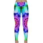 Ornament Kaleidoscope Lightweight Velour Classic Yoga Leggings