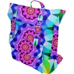 Ornament Kaleidoscope Buckle Up Backpack