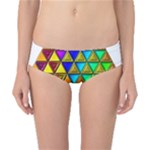 Cube Diced Tile Background Image Classic Bikini Bottoms