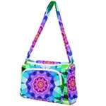 Ornament Kaleidoscope Front Pocket Crossbody Bag
