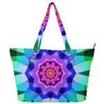 Ornament Kaleidoscope Full Print Shoulder Bag