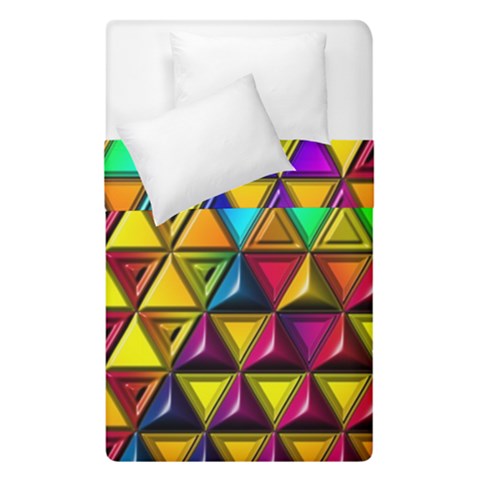 Cube Diced Tile Background Image Duvet Cover Double Side (Single Size) from ArtsNow.com
