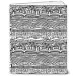 Ethno Seamless Pattern 8  x 10  Softcover Notebook