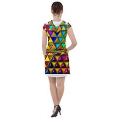 Drawstring Hooded Dress 