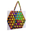 Zipper Large Tote Bag 
