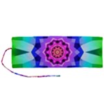 Ornament Kaleidoscope Roll Up Canvas Pencil Holder (M)