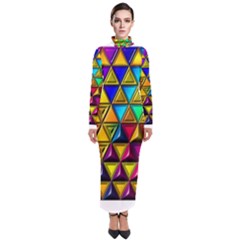 Turtleneck Maxi Dress 