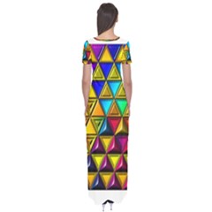 Short Sleeve Maxi Dress 