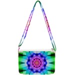 Ornament Kaleidoscope Double Gusset Crossbody Bag