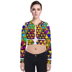 Long Sleeve Zip Up Bomber Jacket 
