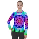 Ornament Kaleidoscope Women s Pique Long Sleeve T-Shirt