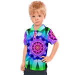 Ornament Kaleidoscope Kids  Polo T-Shirt
