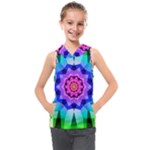 Ornament Kaleidoscope Kids  Sleeveless Hoodie