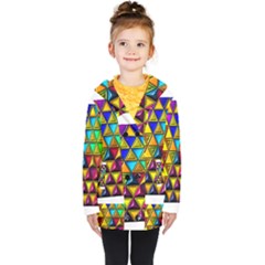Kids  Double Breasted Button Coat 